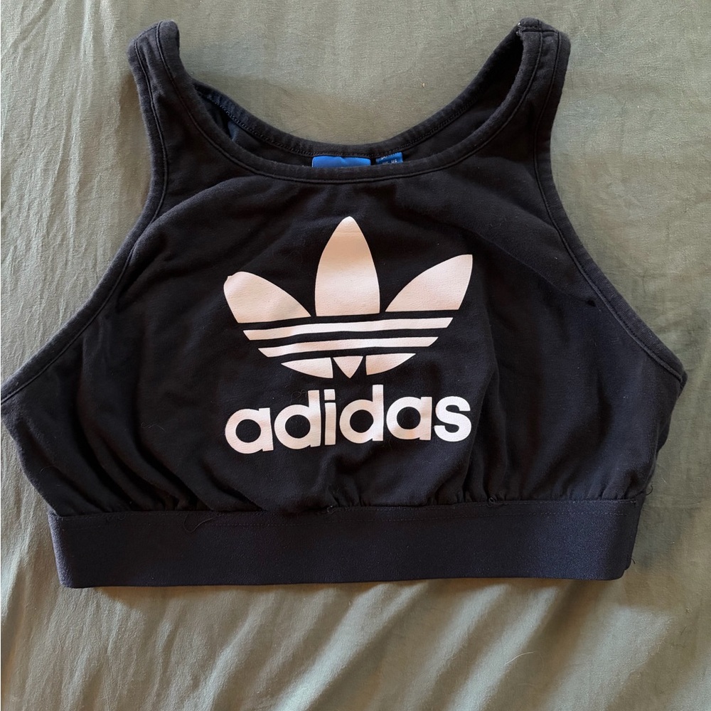 Adidas Black Sports Top